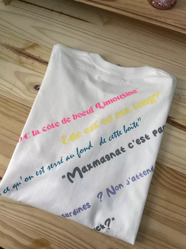 tee-shirt personnalisé